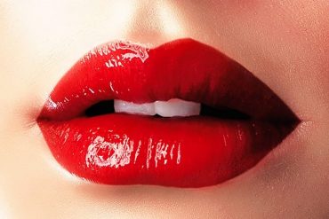 El labial rojo es un clásico