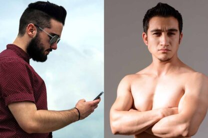 hombre infiel redes sociales