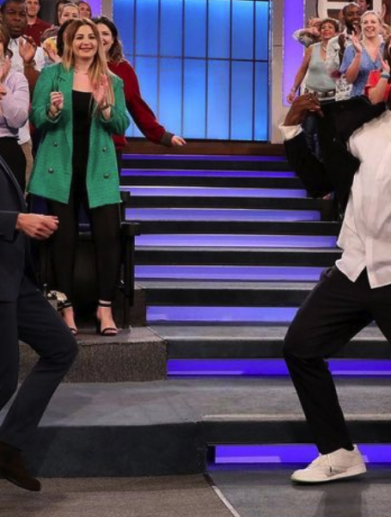 Ellen DeGeneres baila con Stephen tWitch Boss durante su show